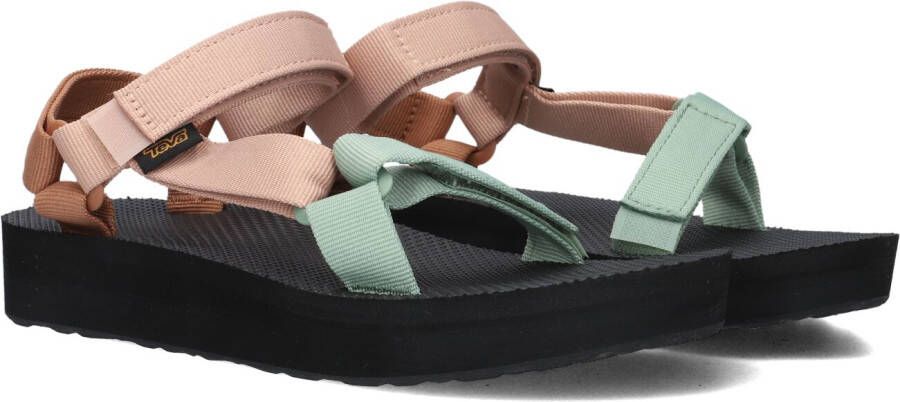 Teva Verstelbare Band Sandaal met Snel Drogende Structuur Multicolor Dames - Foto 1