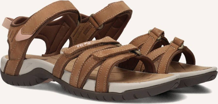 Teva Tirra Leather Sandaal Dames Bruin