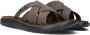 Teva Voya Slide Leather Leren Slippers - Thumbnail 1