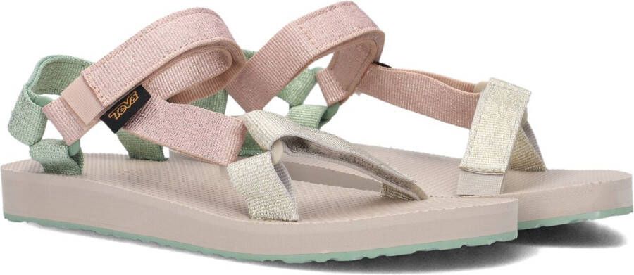 Teva sandalen roze geel groen Meisjes Textiel Meerkleurig 29 30