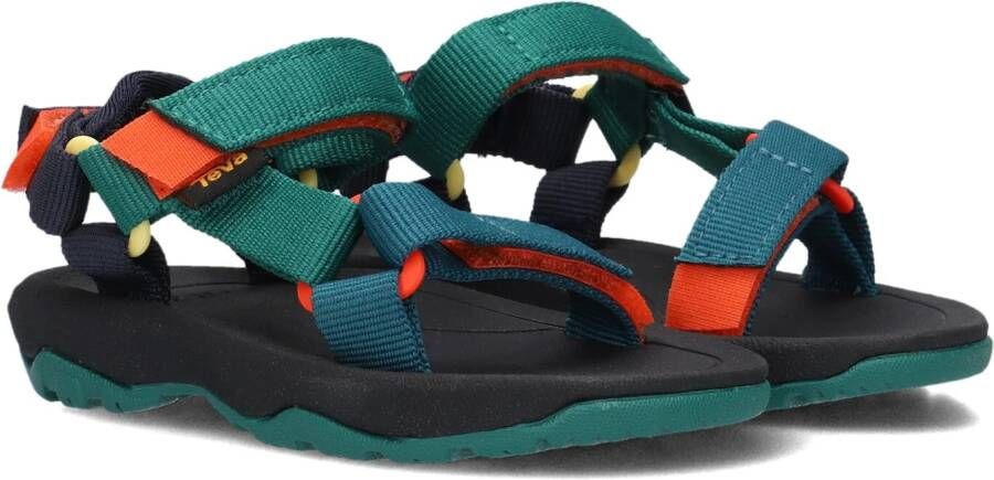 Teva sandalen groen blauw oranje Textiel 33 34
