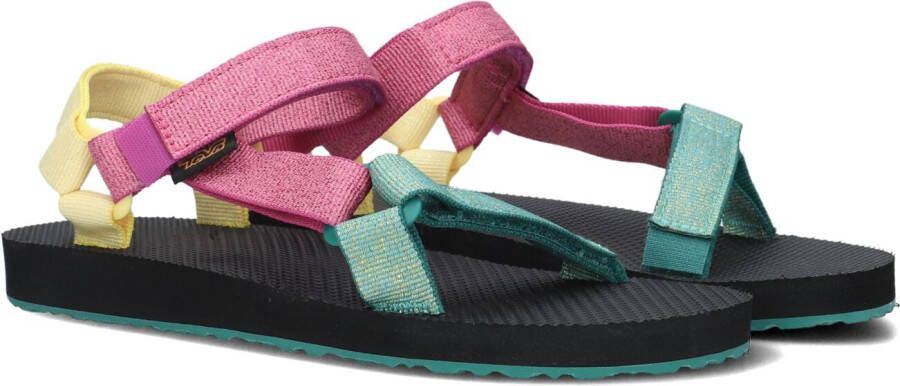 Teva sandalen roze geel groen Meisjes Textiel Meerkleurig 29 30
