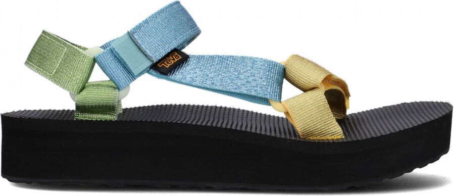 Teva Midform Universal dames sandaal Blauw multi