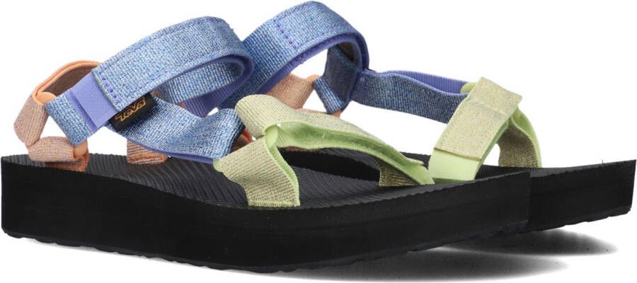Teva Universele Plateau Sandalen in Multi Kleur Multicolor Dames