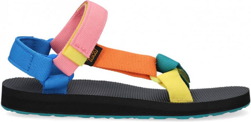 Teva Multicolor polyester originele universele sandalen Zwart Dames