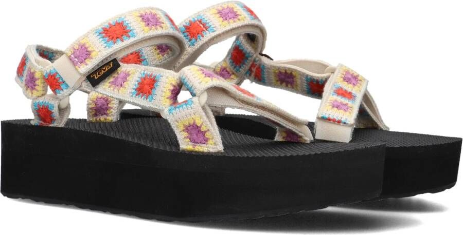 TEVA Multicolor Sandalen W Flatform Universal Crochet