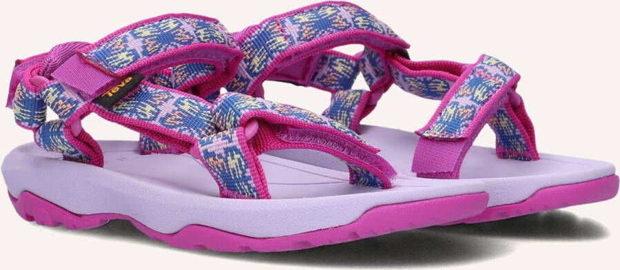 Teva Hurricane XLT 2 Peuter kleuter sandalen roze Paars Meisjes Polyester 22 23