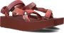 TEVA Rode Sandalen Flatform Univeral Sunscape - Thumbnail 1
