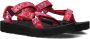 Teva Rode Platte Sandalen W Midform Universal - Thumbnail 1