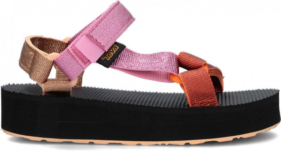 Teva Midform Universal Metallic Pink Metallic Multi Sandalen