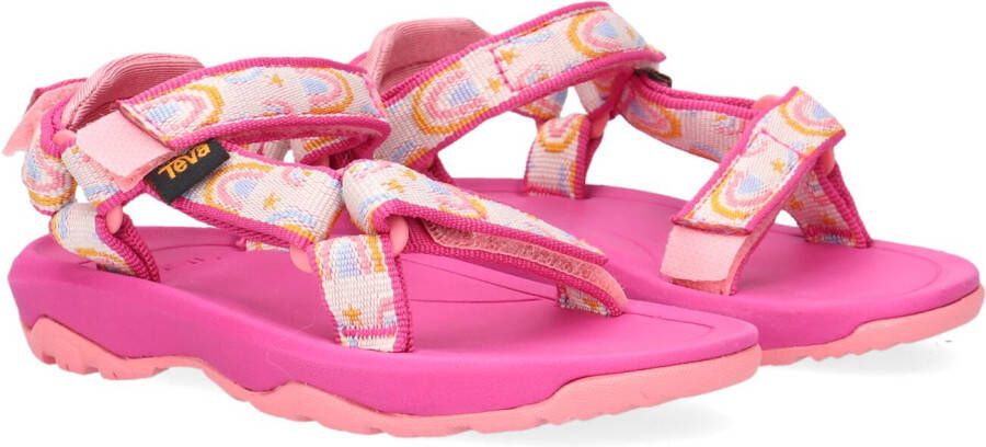 Teva Hurricane XLT 2 sandalen roze Meisjes Textiel Meerkleurig 29 30