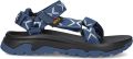 Teva sandalen met all over print donkerblauw Textiel All over print - Blauw