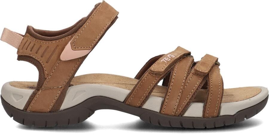 Teva Tirra Leather Sandaal Dames Bruin - Foto 3