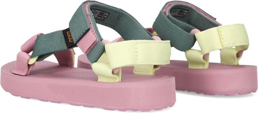 Teva Original Universal sandalen groen geel roze - Foto 5