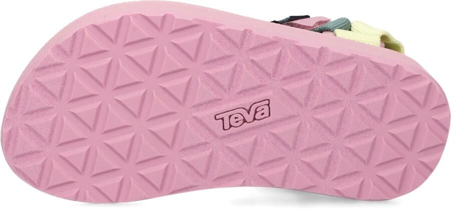 Teva Original Universal sandalen groen geel roze - Foto 4