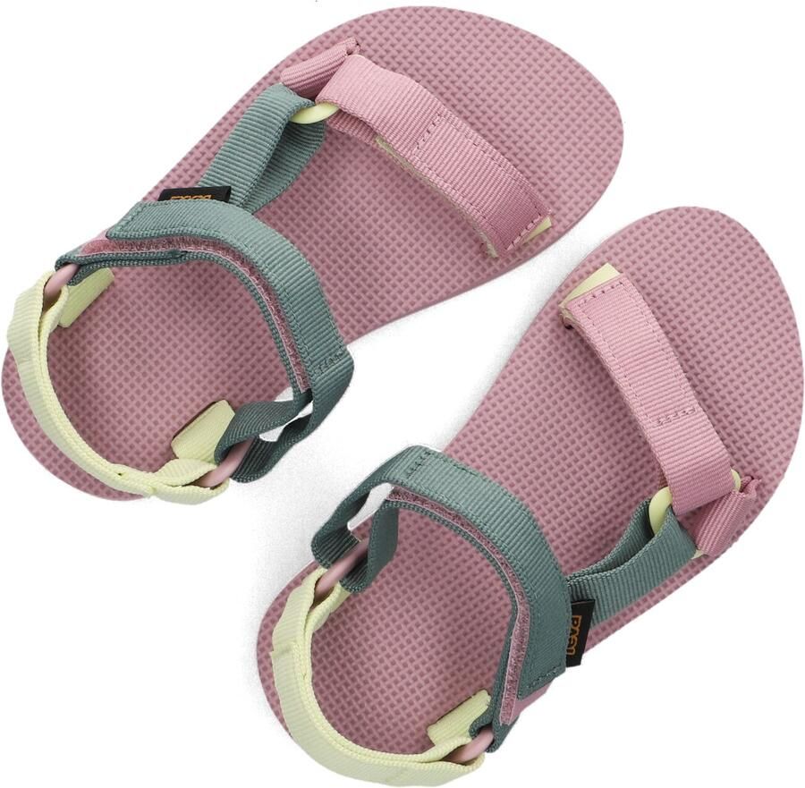 Teva Original Universal sandalen groen geel roze - Foto 2