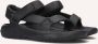 Teva sandalen zwart Rubber Effen 24 25 - Thumbnail 1