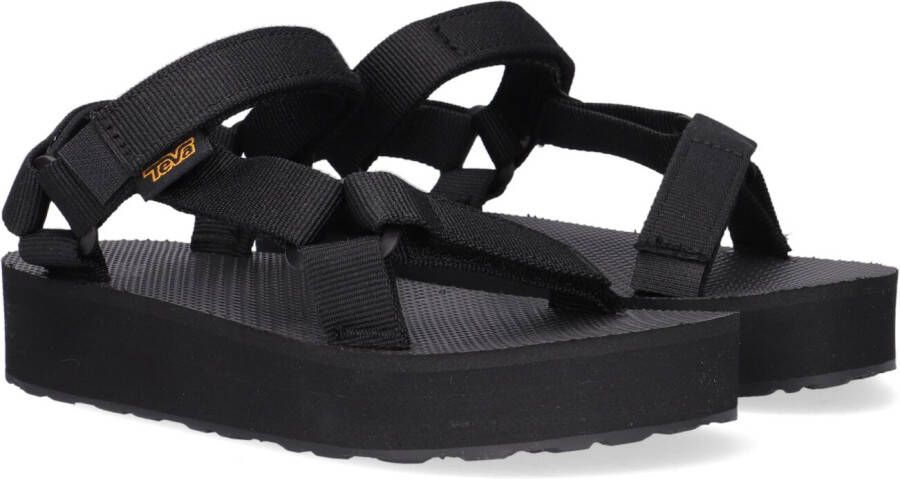 Teva sandalen zwart Meisjes Textiel Meerkleurig 29 30