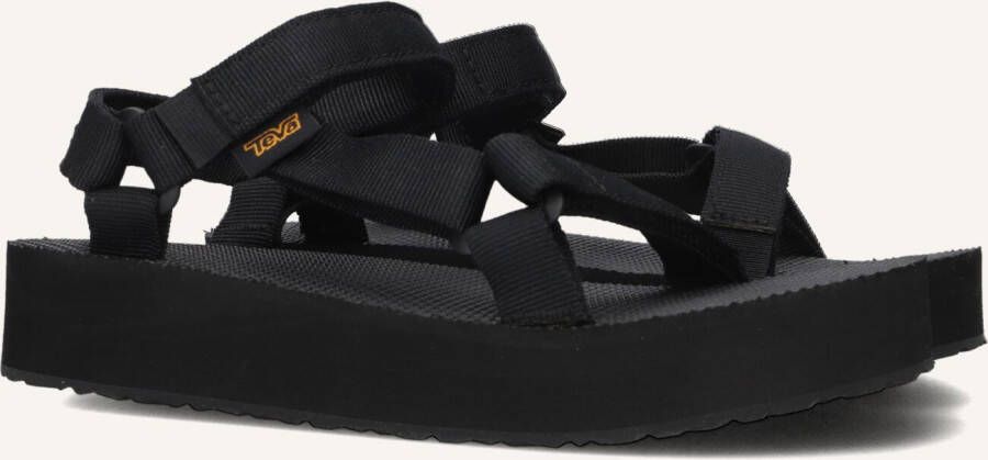 Teva sandalen zwart Meisjes Textiel Meerkleurig 29 30