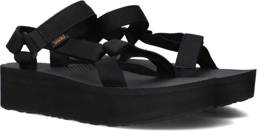 TEVA Zwarte Sandalen W Flatform Universal