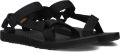 Teva Zwarte Original Universal Sandaal met Verstelbare Banden Black Dames - Zwart