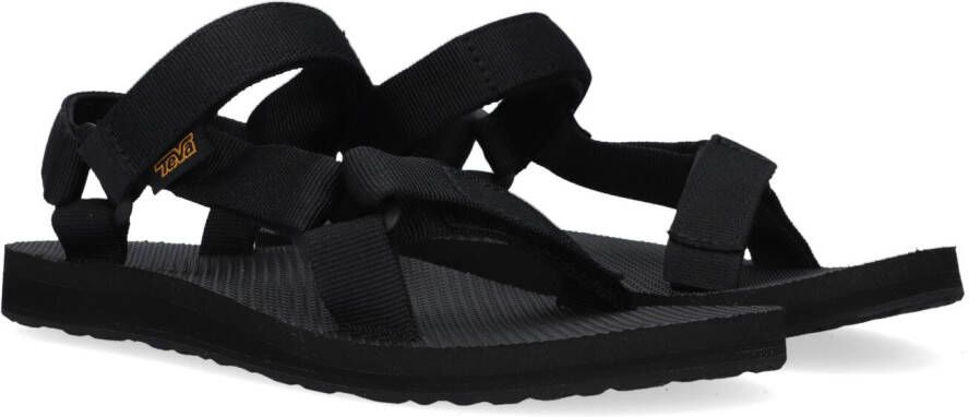 Teva Zwarte Original Universal Sandaal met Verstelbare Banden Black Dames