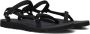 Teva Stijlvolle platte sandalen voor vrouwen Black Dames - Thumbnail 1