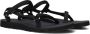Teva Stijlvolle platte sandalen voor vrouwen Black Dames - Thumbnail 1