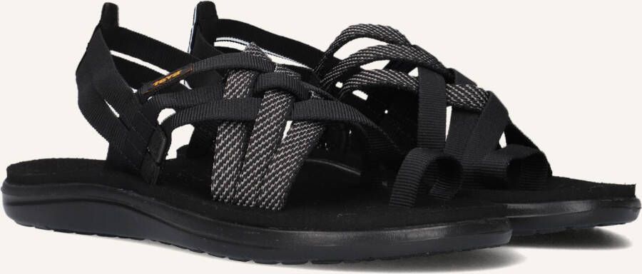 Teva Voya Strappy Sandaal Dames Zwart