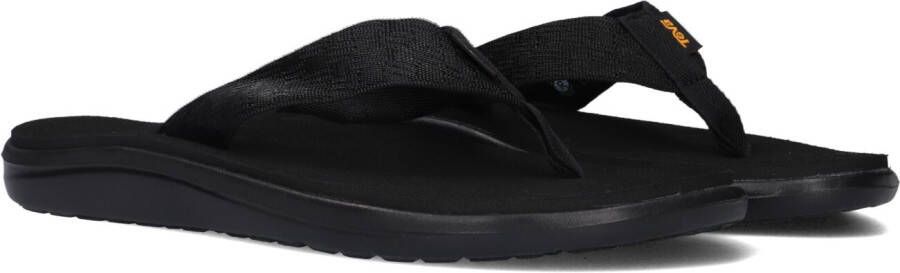 Teva Voya Flip Slipper Dames Zwart Middengrijs