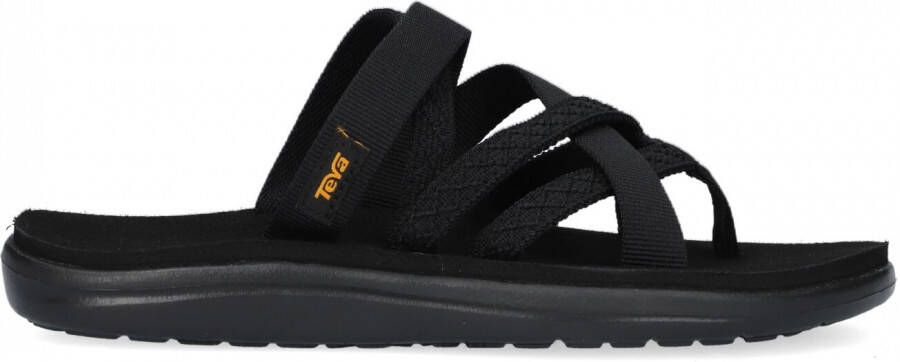Teva Dames Sandalen met Gekruiste Textielbandjes Black Dames - Foto 3
