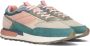 THE HOFF BRAND Lage Sneakers Dames Java Maat: 37 Materiaal: Leer Kleur: Groen - Thumbnail 1
