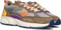 THE HOFF BRAND Lage Sneakers Dames Montana Women Maat: 36 Materiaal: Suède Kleur: Multi - Thumbnail 1