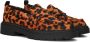 THE HOFF BRAND Loafers Dames 22428001 Maat: 39 Materiaal: Ponyhair Kleur: Oranje - Thumbnail 1