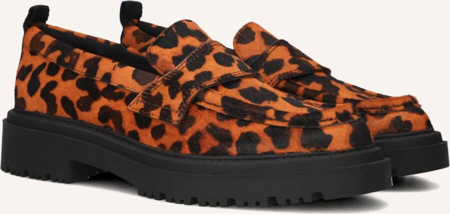 THE HOFF BRAND Loafers Dames 22428001 Maat: 37 Materiaal: Ponyhair Kleur: Oranje