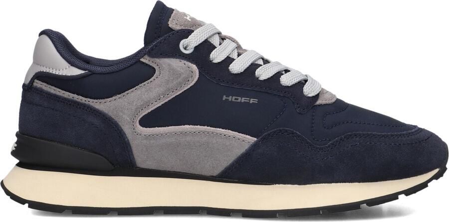 THE HOFF BRAND Lage Sneakers City Retro Textiel Donkerblauw