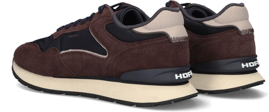 THE HOFF BRAND Lage Sneakers City Retro Suède Bruin - Foto 3