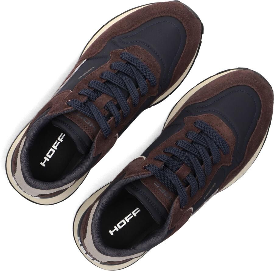 THE HOFF BRAND Lage Sneakers City Retro Suède Bruin - Foto 4