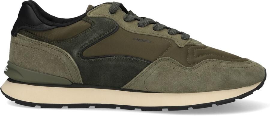 THE HOFF BRAND Lage Sneakers Heren City Retro Suède Khaki