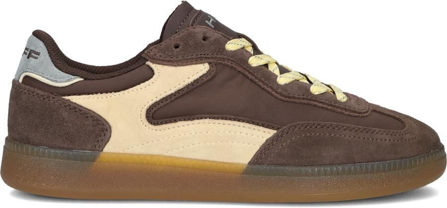THE HOFF BRAND Lage Sneakers Park Suède Bruin