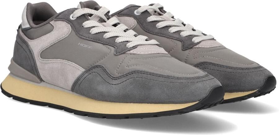 THE HOFF BRAND Lage Sneakers City Retro Textiel Grijs