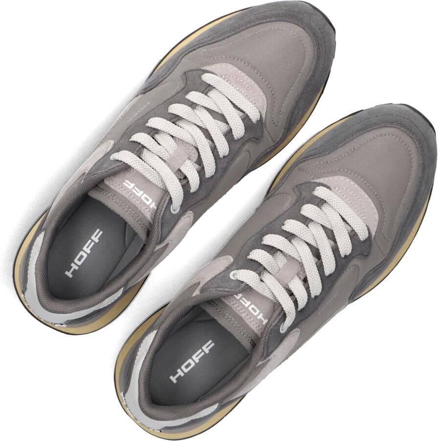 THE HOFF BRAND Lage Sneakers City Retro Textiel Grijs - Foto 4