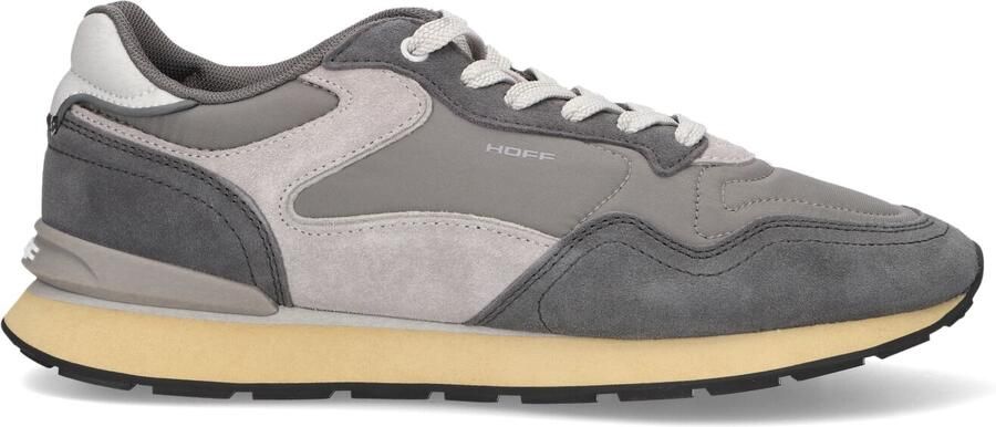 THE HOFF BRAND Lage Sneakers Heren City Retro Textiel Grijs
