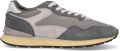 THE HOFF BRAND Lage Sneakers City Retro Textiel Grijs - Grijs