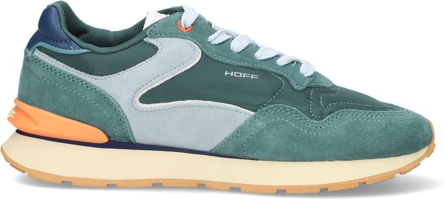 THE HOFF BRAND Lage Sneakers City Chroma Textiel Groen