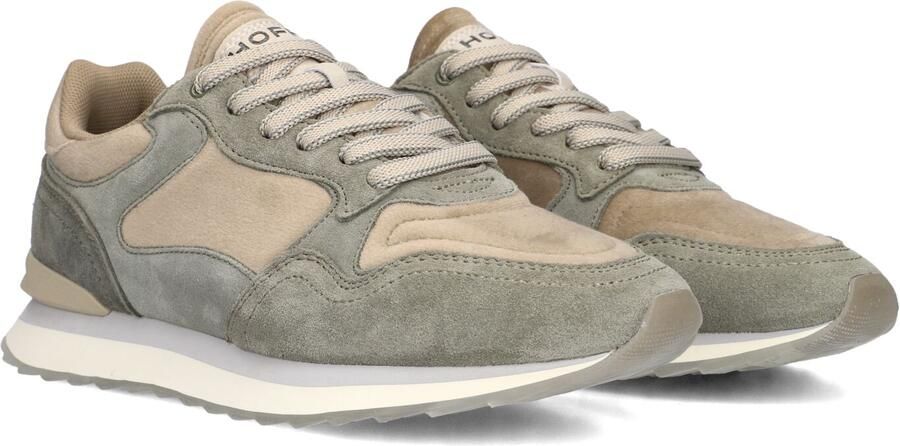 THE HOFF BRAND Lage Sneakers Dames Mexico Suède Groen