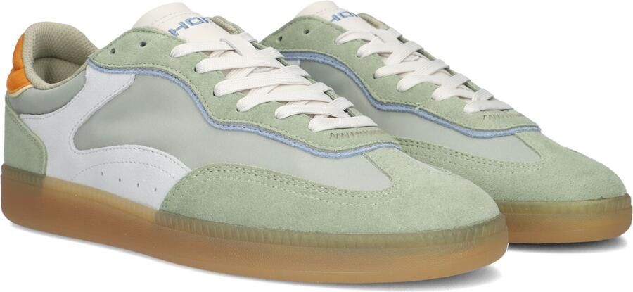 THE HOFF BRAND Lage Sneakers Park Suède Groen