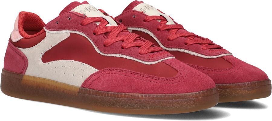 THE HOFF BRAND Lage Sneakers Dames Alley Suèdelook Rood