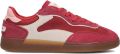 THE HOFF BRAND Lage Sneakers Dames Alley Suèdelook Rood - Rood