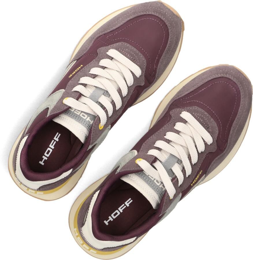 THE HOFF BRAND Lage Sneakers Dames City Croma Suède Bordeaux - Foto 3